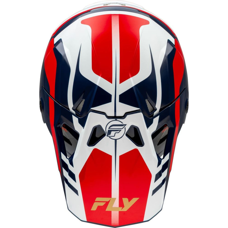 CASQUE CROSS FLY FORMULA CP KRYPTON ROUGE/BLANC/GRIS Casque moto cross