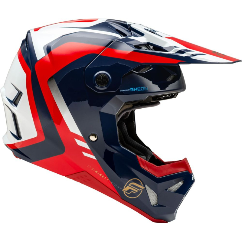 CASQUE CROSS FLY FORMULA CP KRYPTON ROUGE/BLANC/GRIS Casque moto cross