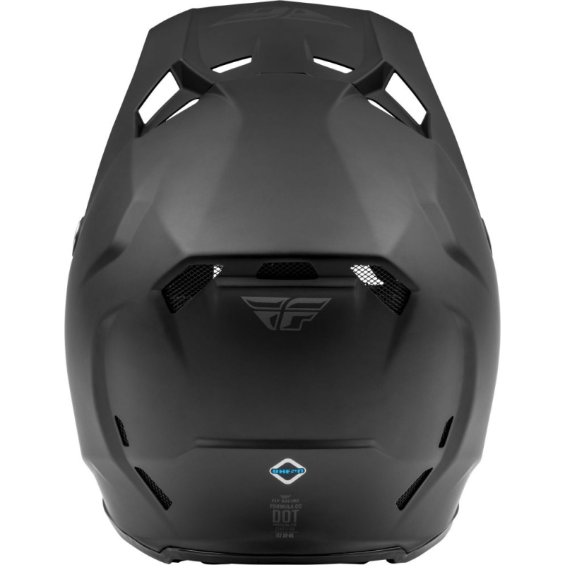 CASQUE FLY CARBONE FORMULA CC SOLID NOIR MAT Casque moto cross