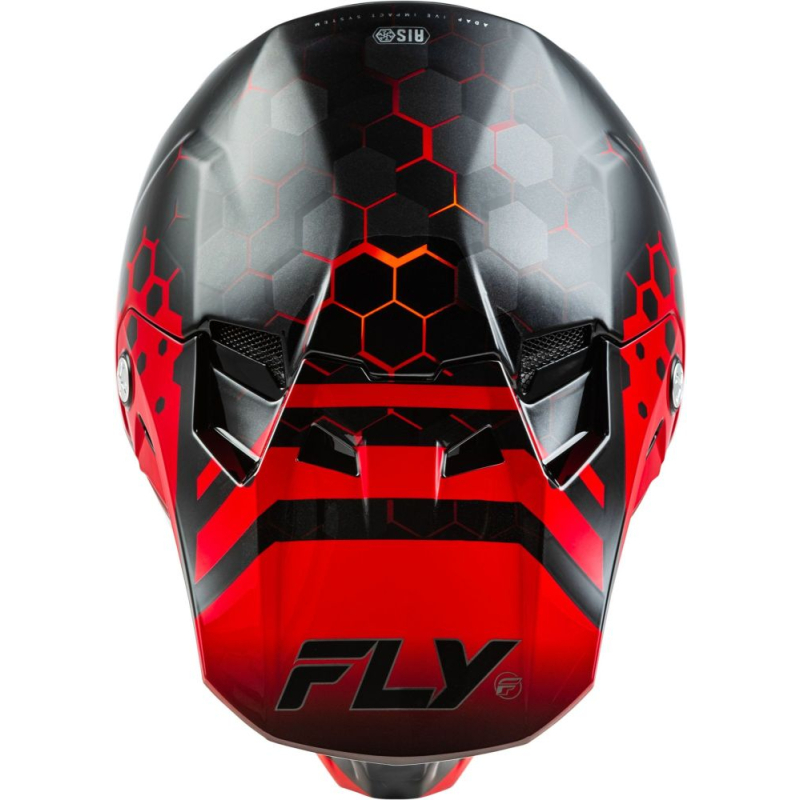 CASQUE CROSS FLY CARBONE FORMULA CC TEKTONIC NOIR/ROUGE Casque moto cross