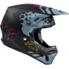 CASQUE CROSS CARBONE FLY FORMULA CC TEKTONIC NOIR/BLEU MAT Casque moto cross