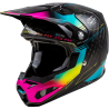 CASQUE CROSS FLY FORMULA S CARBON LEGACY NOIR/BLEU ELECTRIQUE/FUSCHIA Casque moto cross