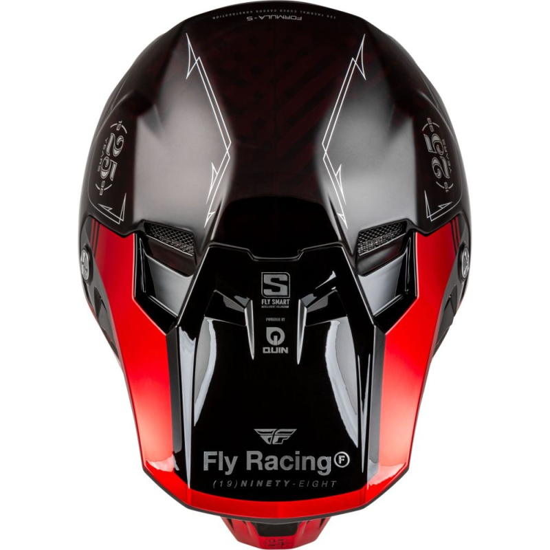 CASQUE CROSS FLY FORMULA S CARBON LEGACY ROUGE CARBONE/NOIR Casque moto cross