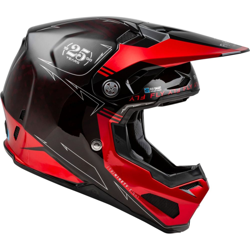 CASQUE CROSS FLY FORMULA S CARBON LEGACY ROUGE CARBONE/NOIR Casque moto cross