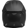 CASQUE CROSS FLY KINETIC SOLID NOIR MAT Casque moto cross