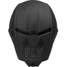 CASQUE CROSS FLY KINETIC SOLID NOIR MAT Casque moto cross