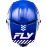 CASQUE CROSS FLY KINETIC MENACE BLEU/BLANC Casque moto cross