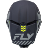 CASQUE CROSS FLY KINETIC MENACE GRIS MAT/JAUNE FLUO Casque moto cross