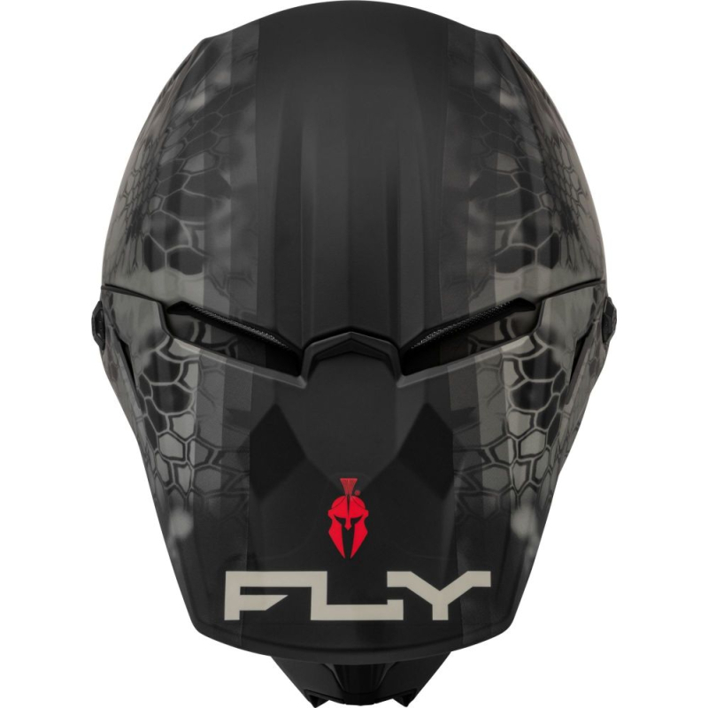 CASQUE CROSS FLY KINETIC S.E. KRYPTEK GRIS/NOIR MAT Casque moto cross