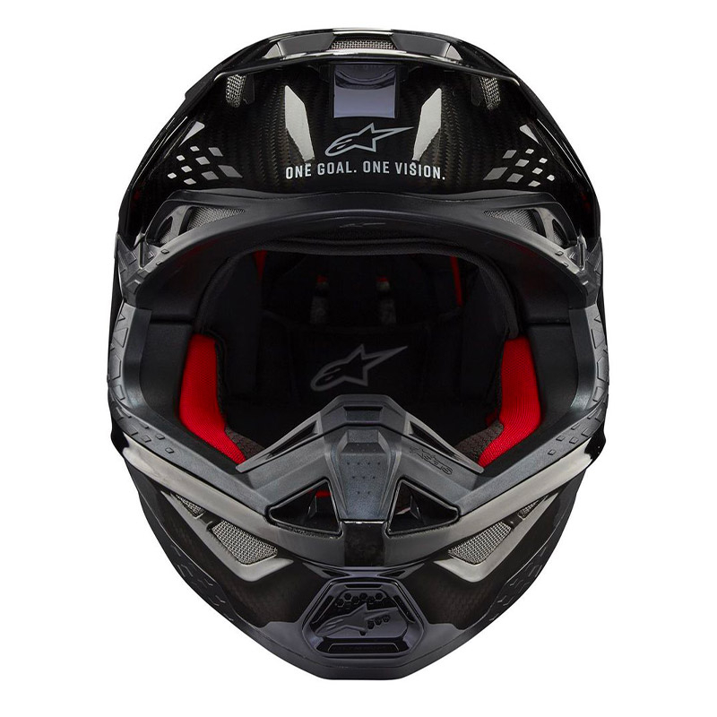 CASQUE MOTO CROSS ALPINESTARS SUPERTECH SM10 SOLID