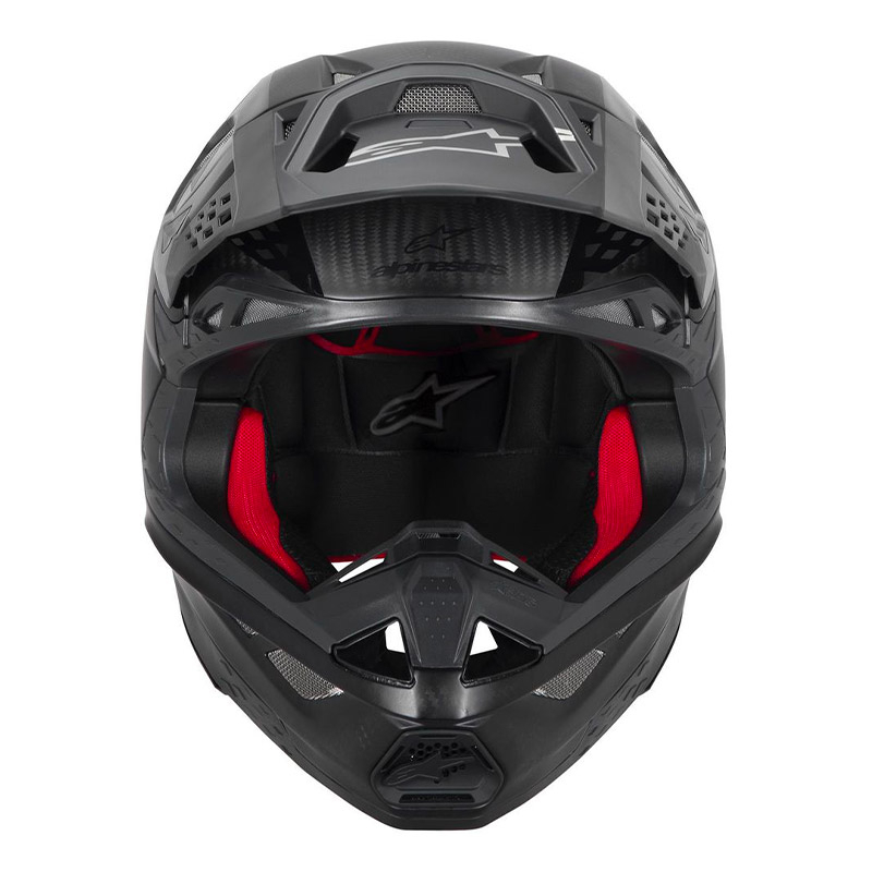 CASQUE MOTO CROSS ALPINESTARS SUPERTECH M10 FAME CARBONE