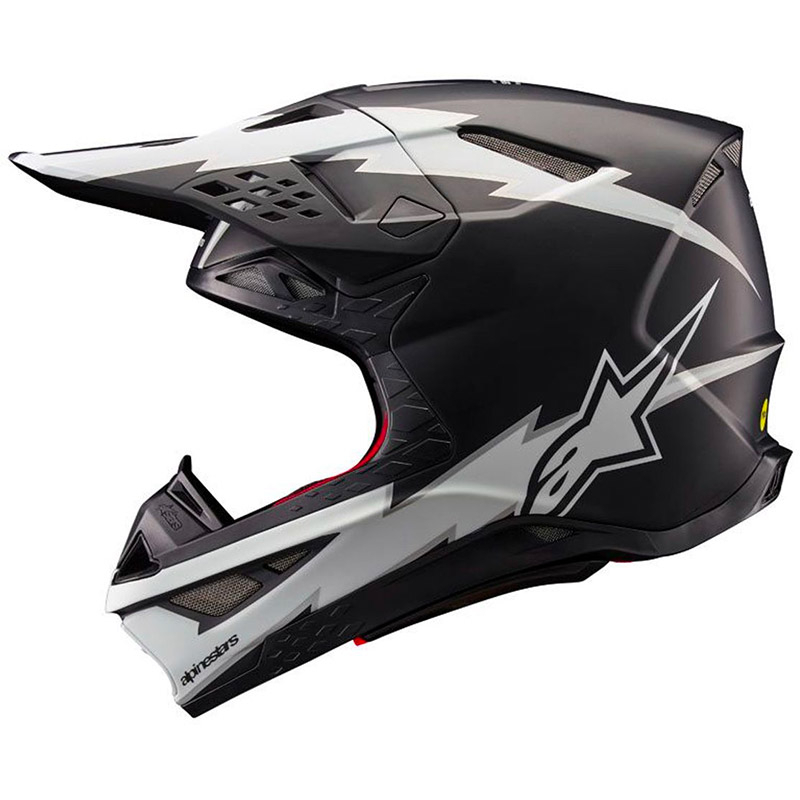 CASQUE MOTO CROSS ALPINESTARS CARBONE SUPERTECH M10 AMPRESS