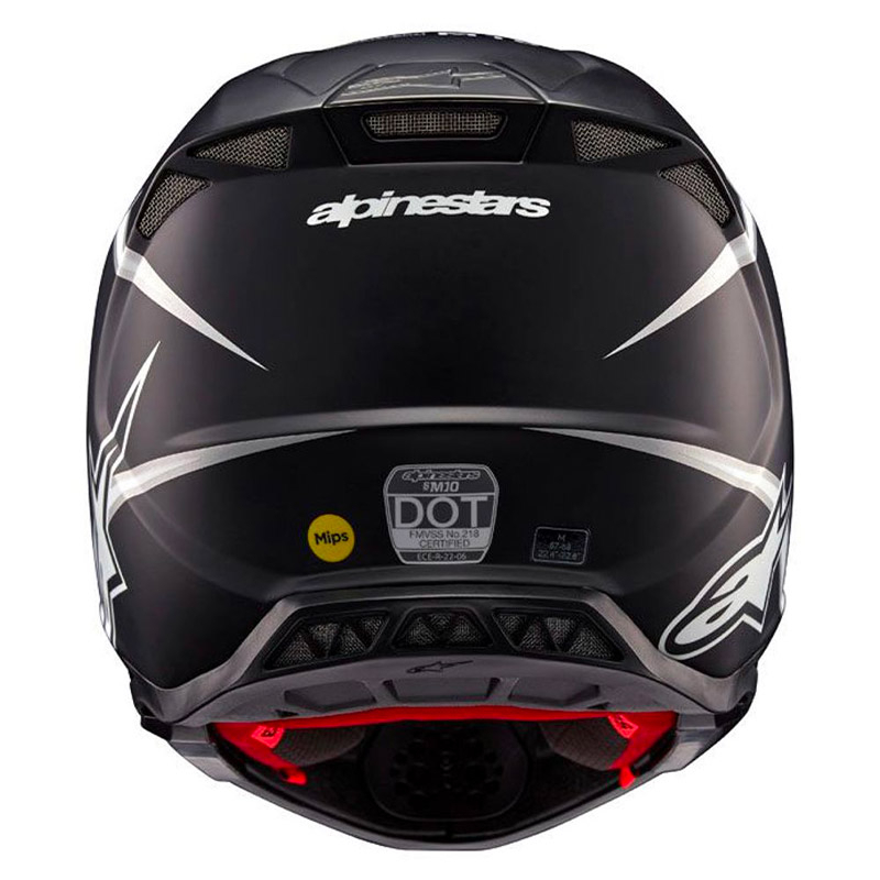 CASQUE MOTO CROSS ALPINESTARS CARBONE SUPERTECH M10 AMPRESS