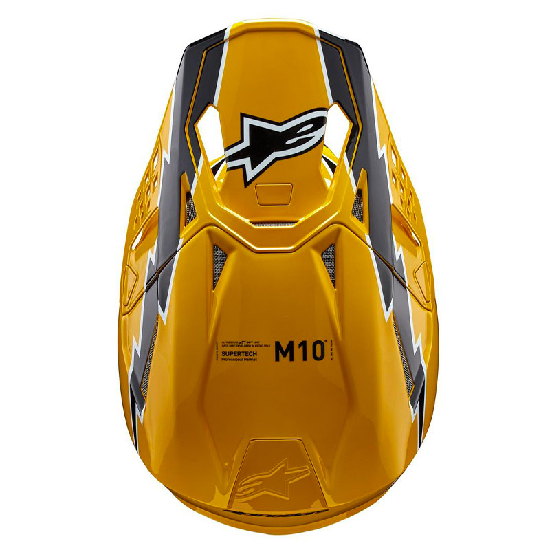 CASQUE MOTO CROSS ALPINESTARS CARBONE SUPERTECH M10 AMPRESS