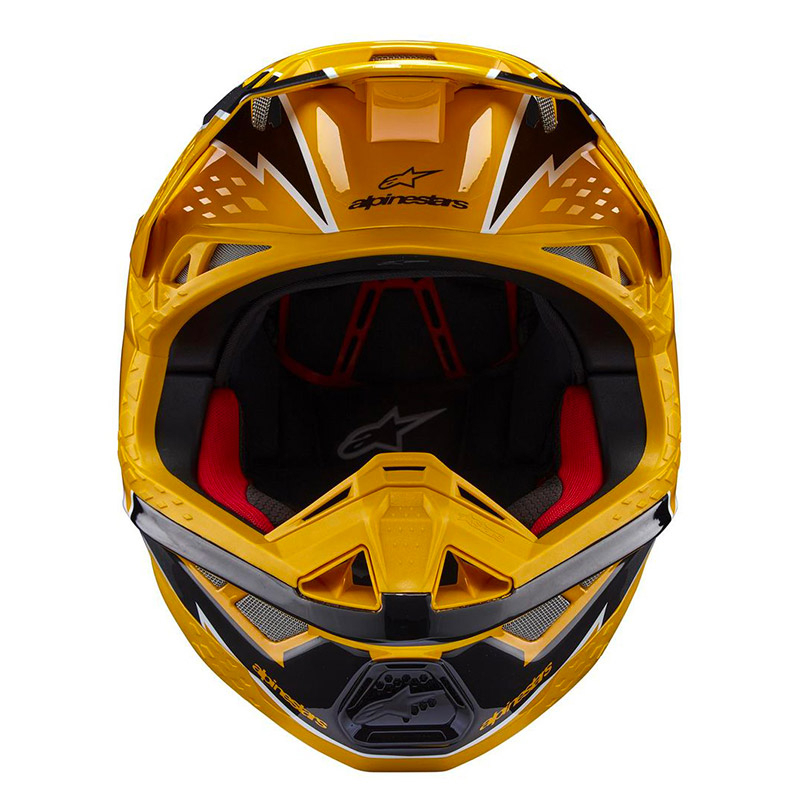 CASQUE MOTO CROSS ALPINESTARS CARBONE SUPERTECH M10 AMPRESS