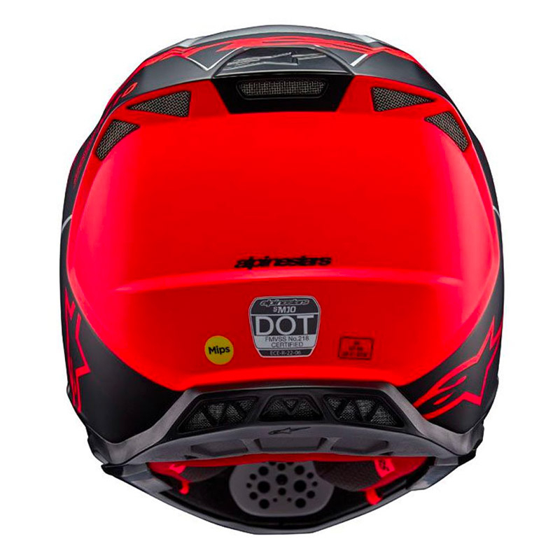 CASQUE CROSS ALPINESTARS CARBONE SUPERTECH M10 FLOOD