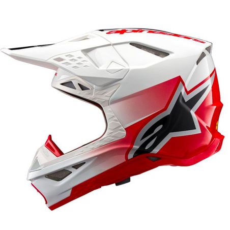 CASQUE MOTO CROSS ALPINESTARS CARBONE SM10 UNITE