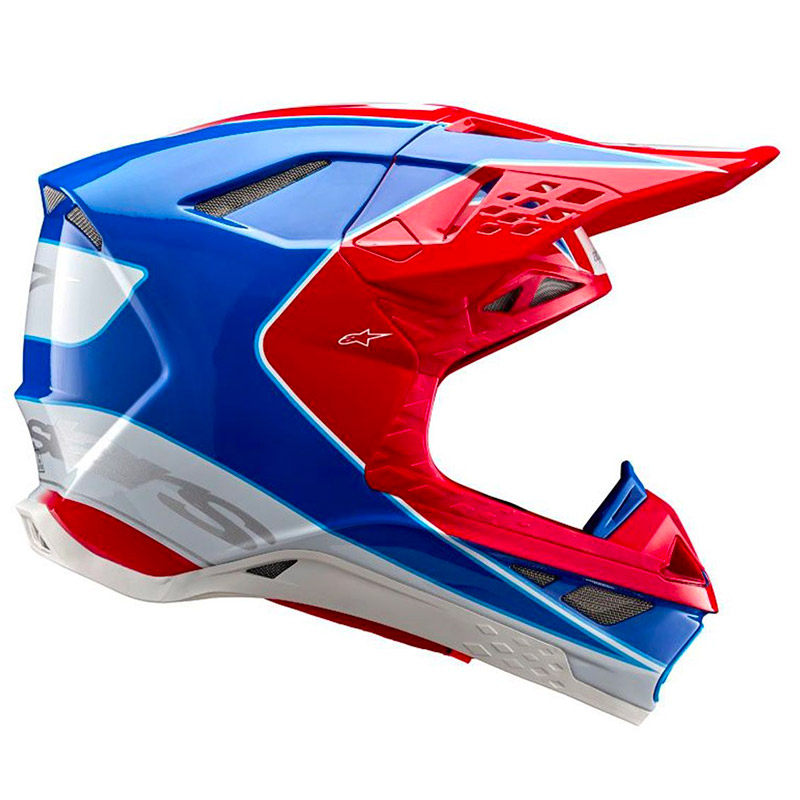 CASQUE MOTOCROSS ALPINESTARS CARBONE SM 10 AEON