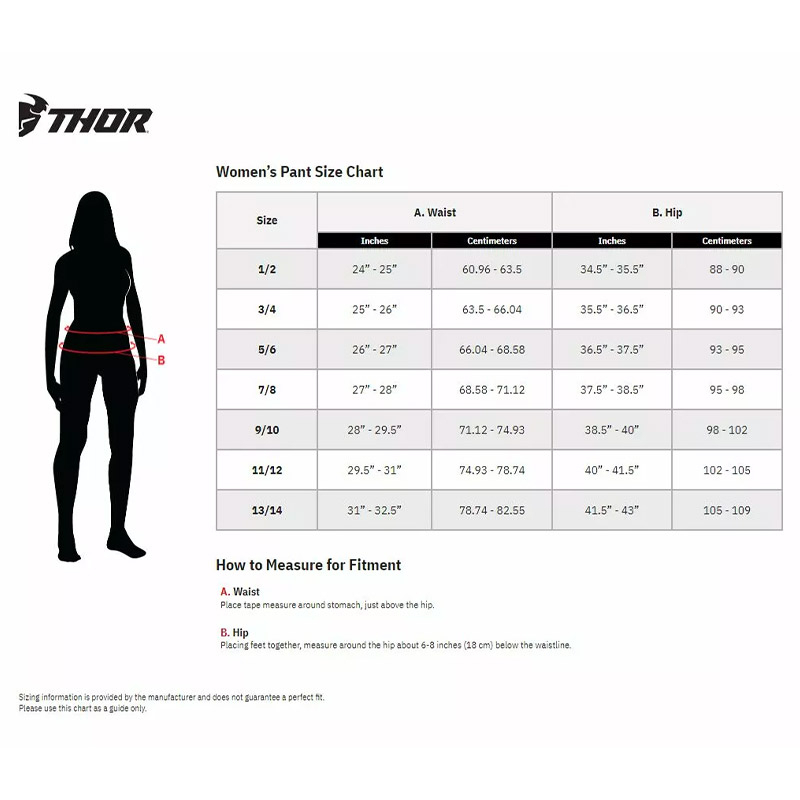 PANTALON CROSS FEMME THOR PULSE REV