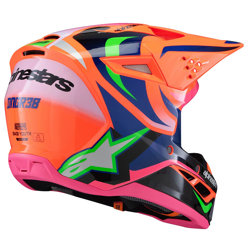 CASQUE CROSS ENFANT ALPINESTARS S-M3 DEEGAN