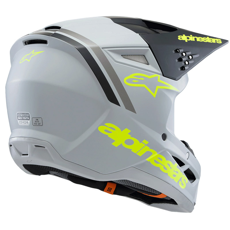 CASQUE CROSS ENFANT ALPINESTARS S-M3 RADIUM