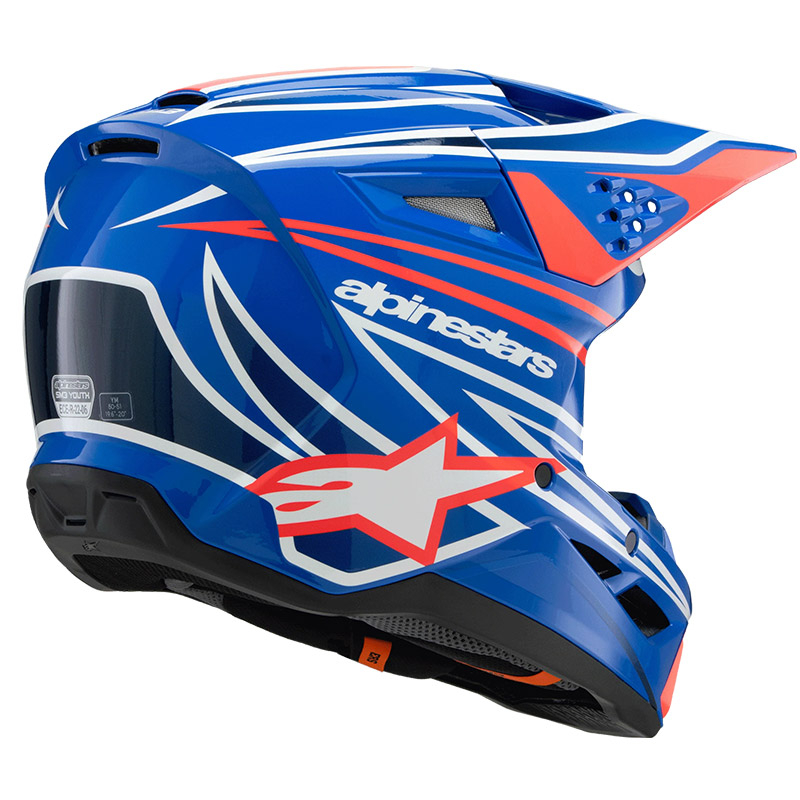 CASQUE CROSS ENFANT ALPINESTARS S-M3 WURX