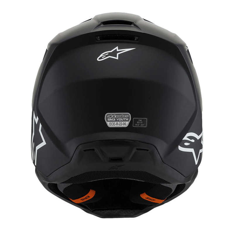 CASQUE CROSS ENFANT ALPINESTARS SM3 SOLID