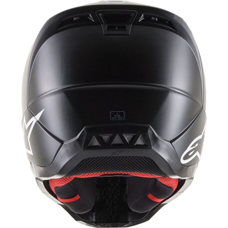 CASQUE CROSS ALPINESTARS SM5 SOLID  Couleur:Noir