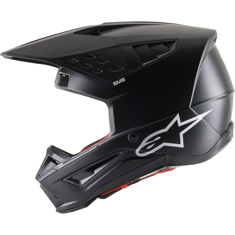 CASQUE CROSS ALPINESTARS SM5 SOLID  Couleur:Noir