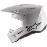 CASQUE CROSS ALPINESTARS SM5 SOLID  Couleur:Blanc