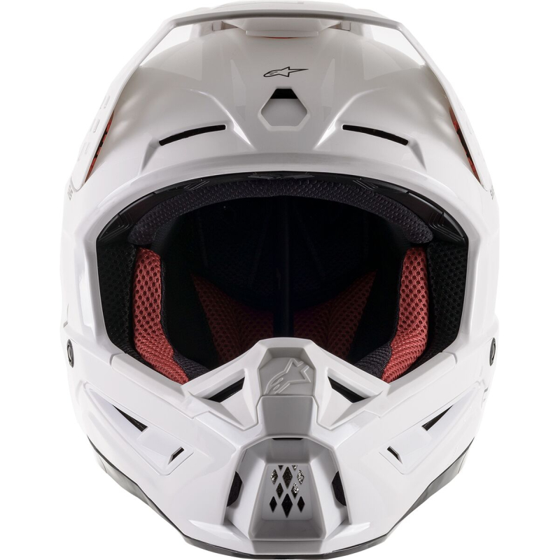 CASQUE CROSS ALPINESTARS SM5 SOLID  Couleur:Blanc