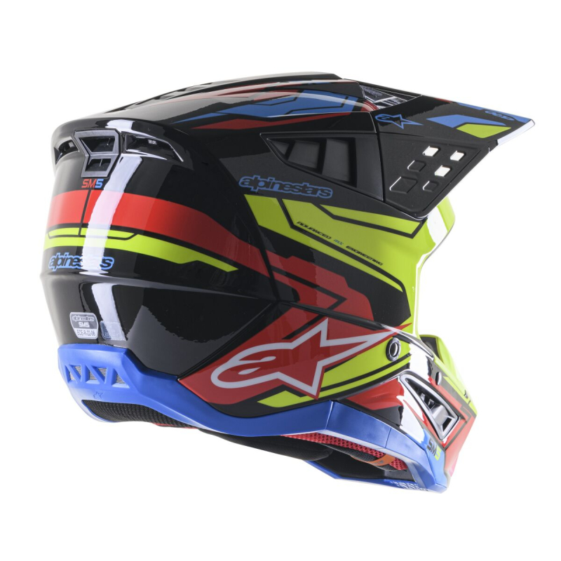 CASQUE CROSS ALPINESTARS SM5 ACT2  Couleur:Multicolor