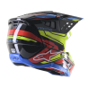 CASQUE CROSS ALPINESTARS SM5 ACT2  Couleur:Multicolor