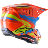 CASQUE CROSS ALPINESTARS SM5 ACT2  Couleur:Orange