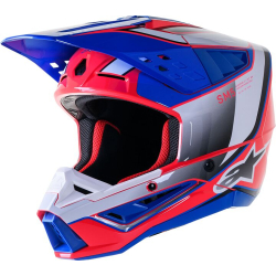 CASQUE CROSS ALPINESTARS SM5 SAIL  Couleur:Bleu