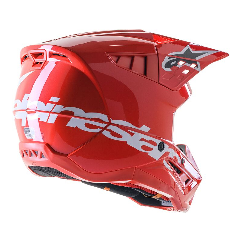 CASQUE CROSS ALPINESTARS SM5 CORP  Couleur:Rouge