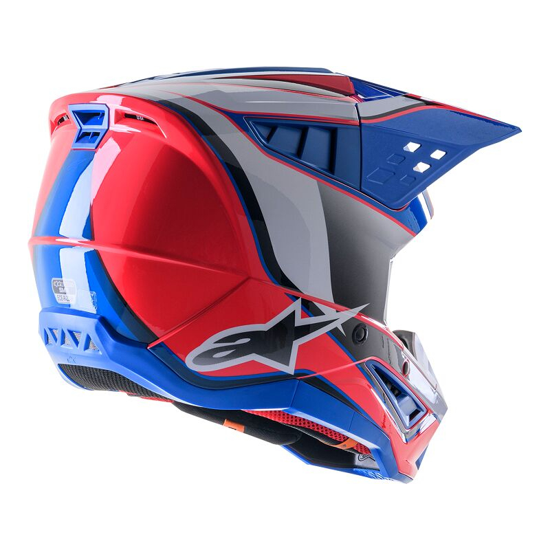 CASQUE CROSS ALPINESTARS SM5 SAIL  Couleur:Bleu