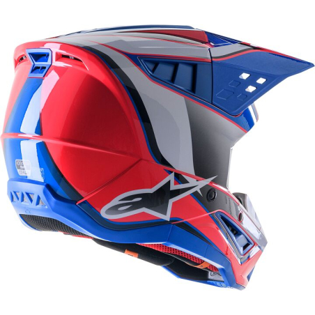 CASQUE CROSS ALPINESTARS SM5 SAIL  Couleur:Bleu