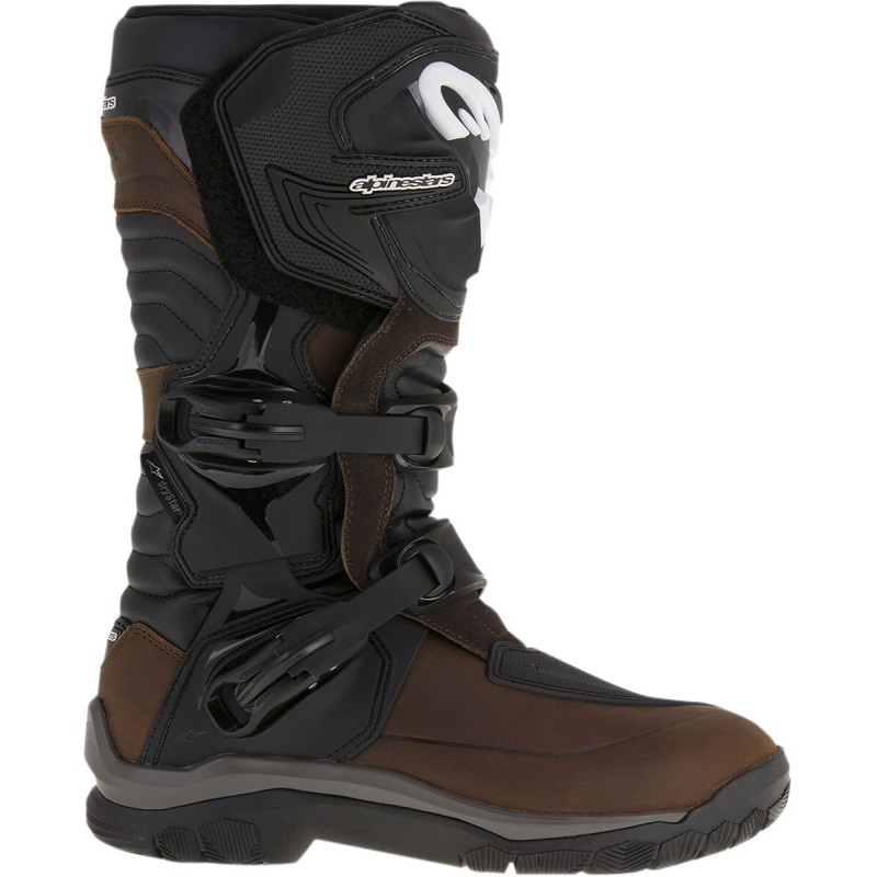 BOTTES ENDURO CUIR ALPINESTARS ADVENTURE DRYSTAR  Couleur:Marron