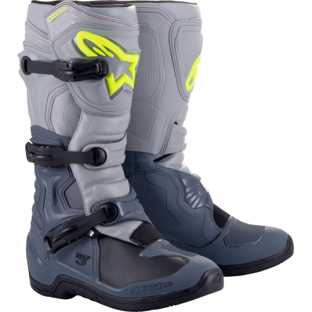 BOTTES ENDURO ALPINESTARS TECH 3  Couleur:Gris