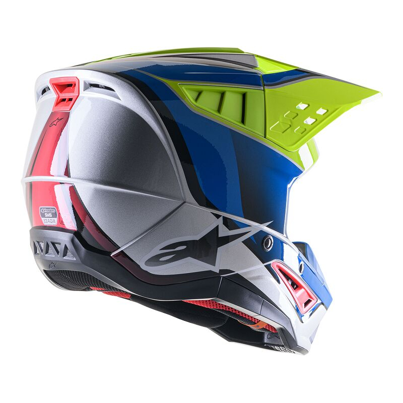 CASQUE CROSS ALPINESTARS SM5 SAIL  Couleur:Jaune