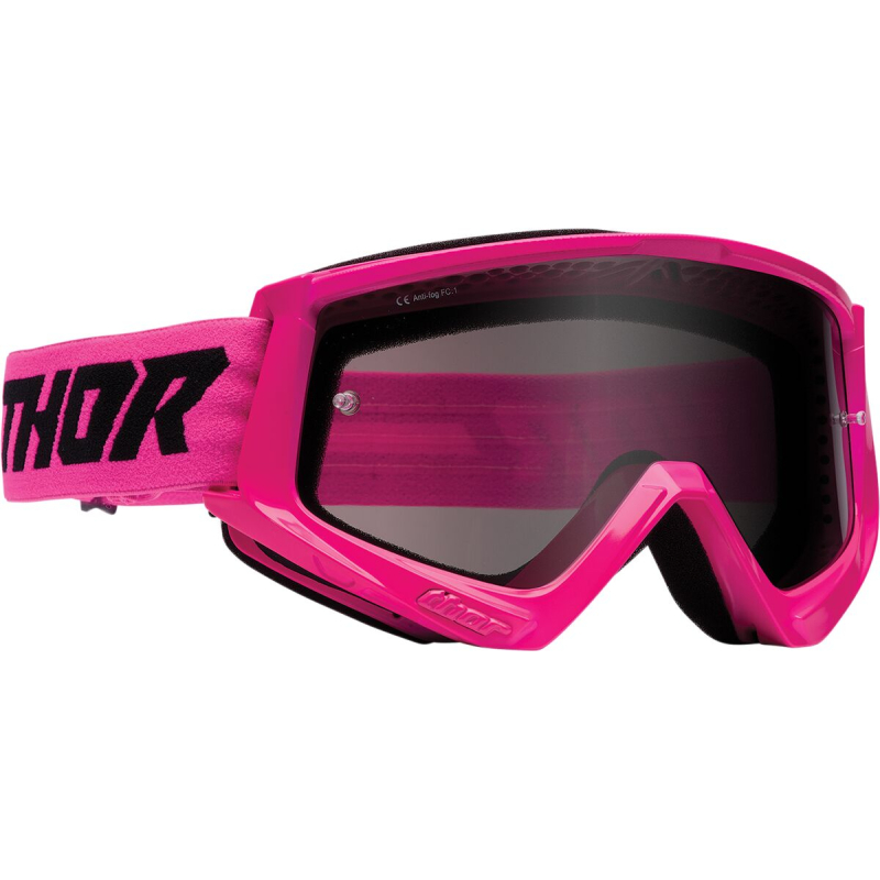 LUNETTE MOTO CROSS THOR COMBAT RACER SAND Couleur:Rose