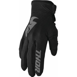 GANTS MOTO CROSS ENFANT THOR SECTOR  Couleur:Noir