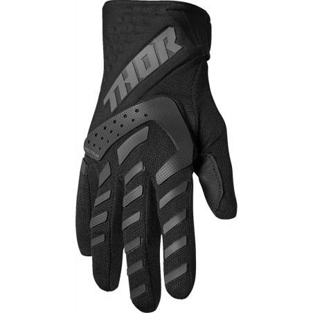 GANTS MOTO CROSS ENFANT THOR SPECTRUM  Couleur:Noir