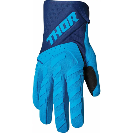 GANTS MOTO CROSS ENFANT THOR SPECTRUM  Couleur:Bleu