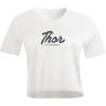 T-SHIRT FEMME THOR SCRIPT HAUT COURT